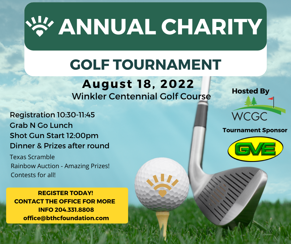 2022 Annual Charity Golf Tournament
